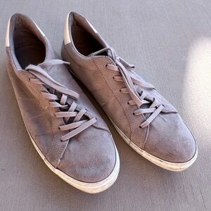 Old Navy Women's Suede Sneakers in Light Taupe